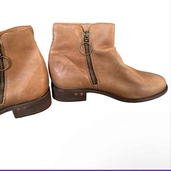 beek Quail Leather Ankle Boots 6.5 Brown - Picture 3 of 7